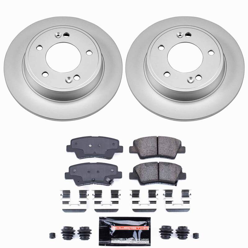Power Stop 13-20 Hyundai Elantra GT Rear Z23 Coated Brake Kit-thumbmail-1