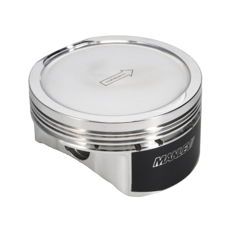 Manley Chrysler Hemi 6.4L +.005in Oversize/4.095in Bore -12.5cc Dish Extreme Duty Piston Set-thumbmail-1