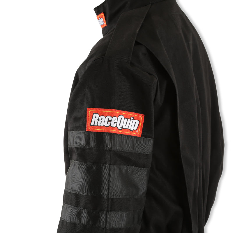 RaceQuip Black SFI-1 1-L Suit - XL-thumbmail-2