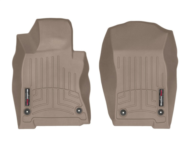 WeatherTech 2018+ Infiniti Q50 Front FloorLiner - Tan (Will Fit Hybrid Models)-thumbmail-2