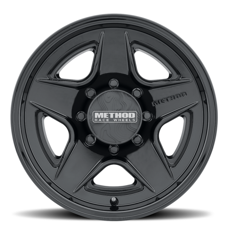 Method MR319 20x9 8x180 BP 18mm Offset 5.68in BS 130.81mm Bore - Gloss Black Wheel-thumbmail-3