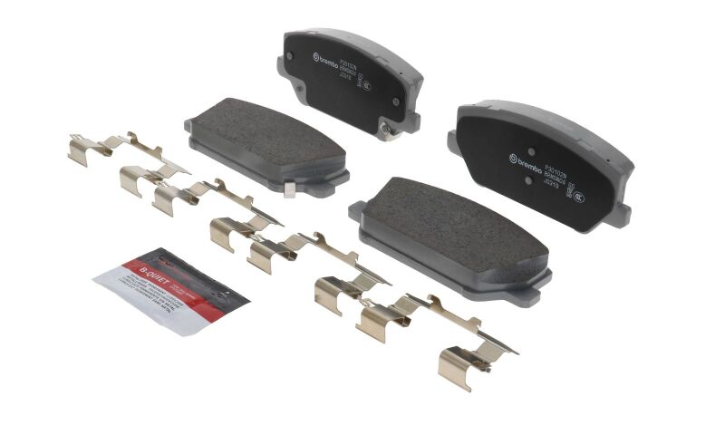 Brembo 19-22 Hyundai Santa Fe/ Hyundai Veloster N Front NAO Brake Pad-thumbmail-12