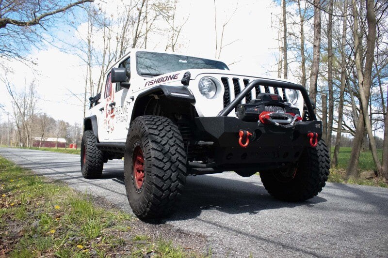 Fishbone Offroad 2018+ Jeep Wrangler JL/JLU/2020+ Gladiator JT  Alum Front Fender Flares  - Black-thumbmail-11