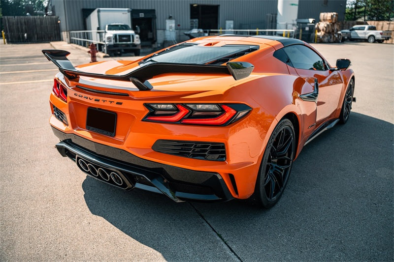 Corsa 2023 Chevrolet Corvette C8 Z06 3in Valved Cat-Back Exhaust Muffler Delete Track System w/o Tip-thumbmail-3