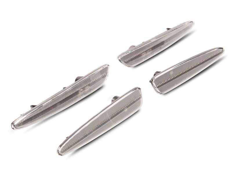 Raxiom 05-13 Chevrolet Corvette C6 Axial Series LED Side Markers- Clear-thumbmail-1