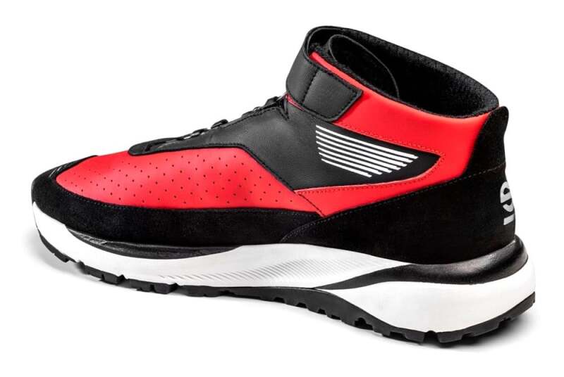 Sparco Shoe Chrono 43 Blk/Red-thumbmail-3