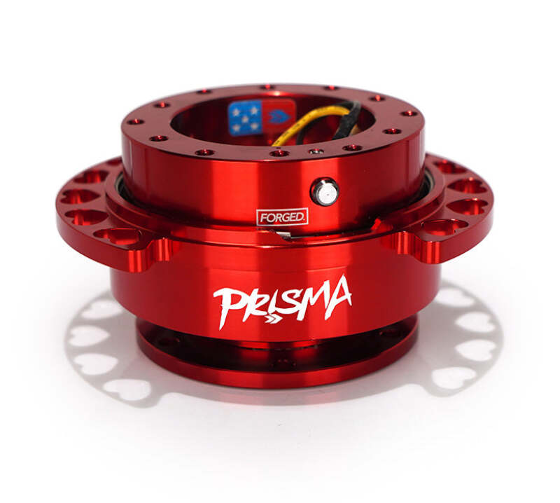 NRG Quick Release Kit - Red Body/ Red Heart Cutout Ring-thumbmail-2