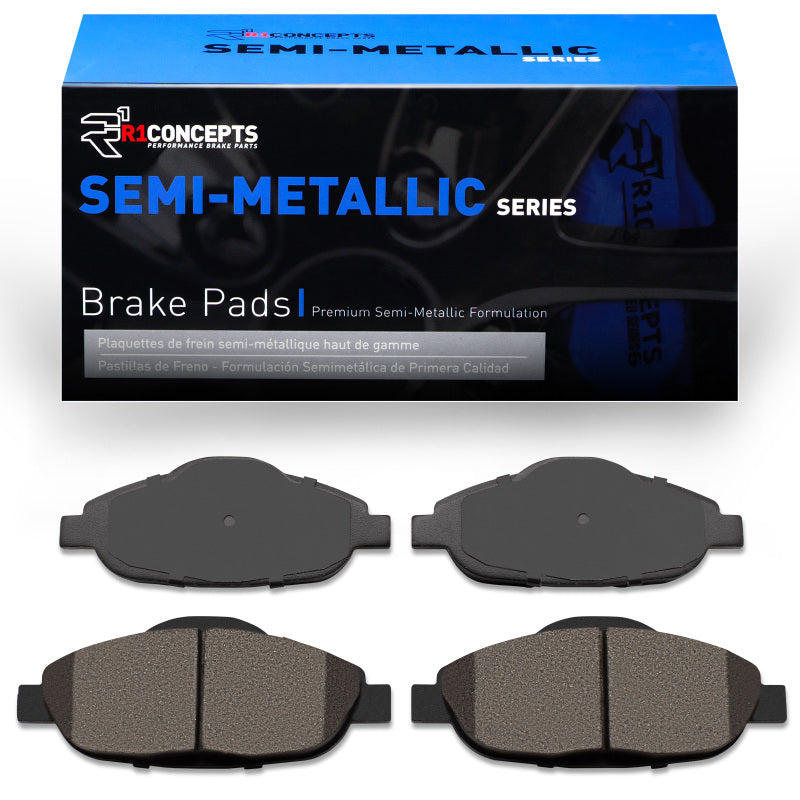 R1 09-12 Peugeot 308 Front Semi Met Brake Pads-thumbmail-3