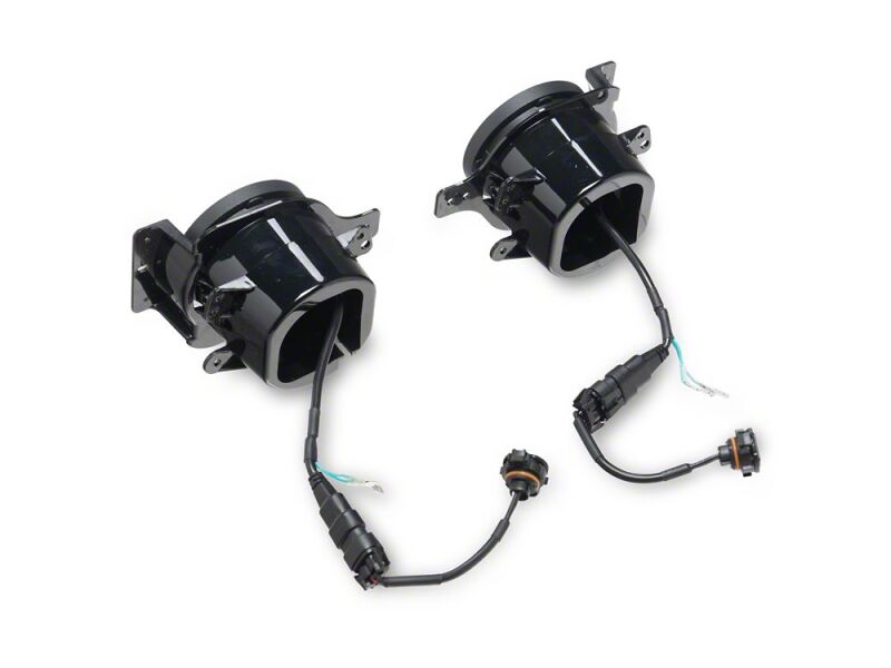 Raxiom 18-26 Jeep Wrangler JL LED Fog Lights with Amber Turn Signal-thumbmail-5