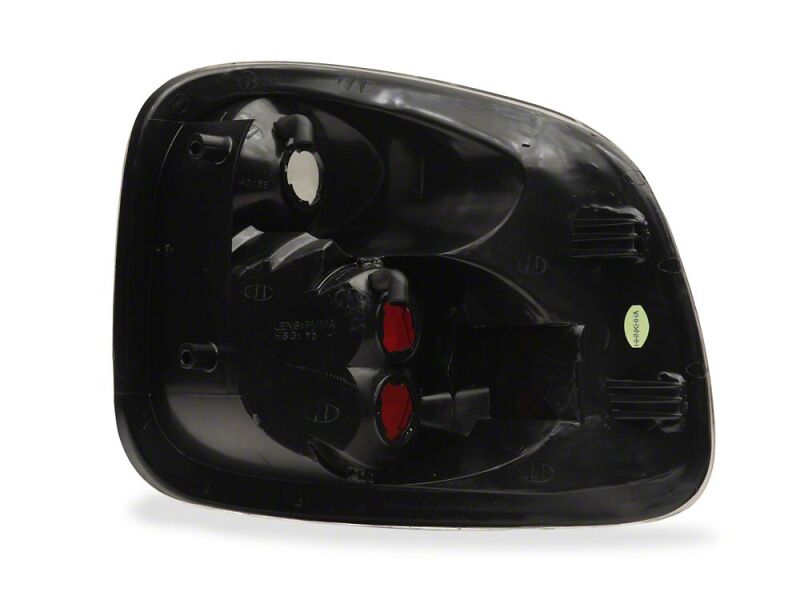 Raxiom 97-00 Ford F-150 Flareside Axial Series Altezza Style Tail Lights- Black- Clear Lens-thumbmail-3