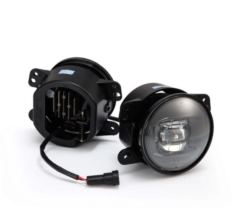 AlphaRex Universal Chrysler/Dodge/Hummer/Jeep DoubleTap Dual Color LED Proj Fog Lights - White/Amber-thumbmail-5