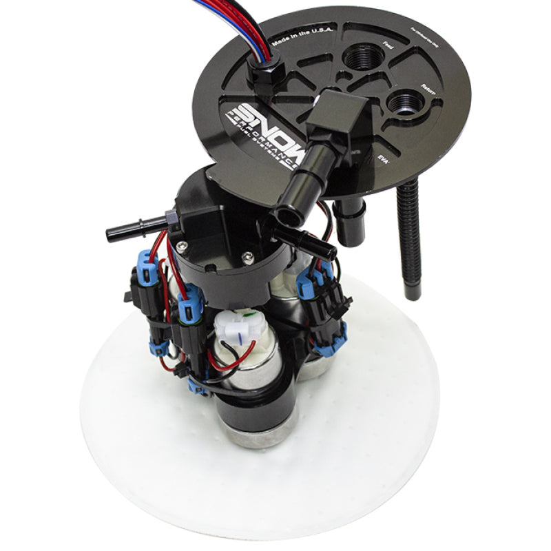 Snow Performance Chevrolet Camaro 6th Gen Race Fuel Hat (Triple Pump)-thumbmail-1