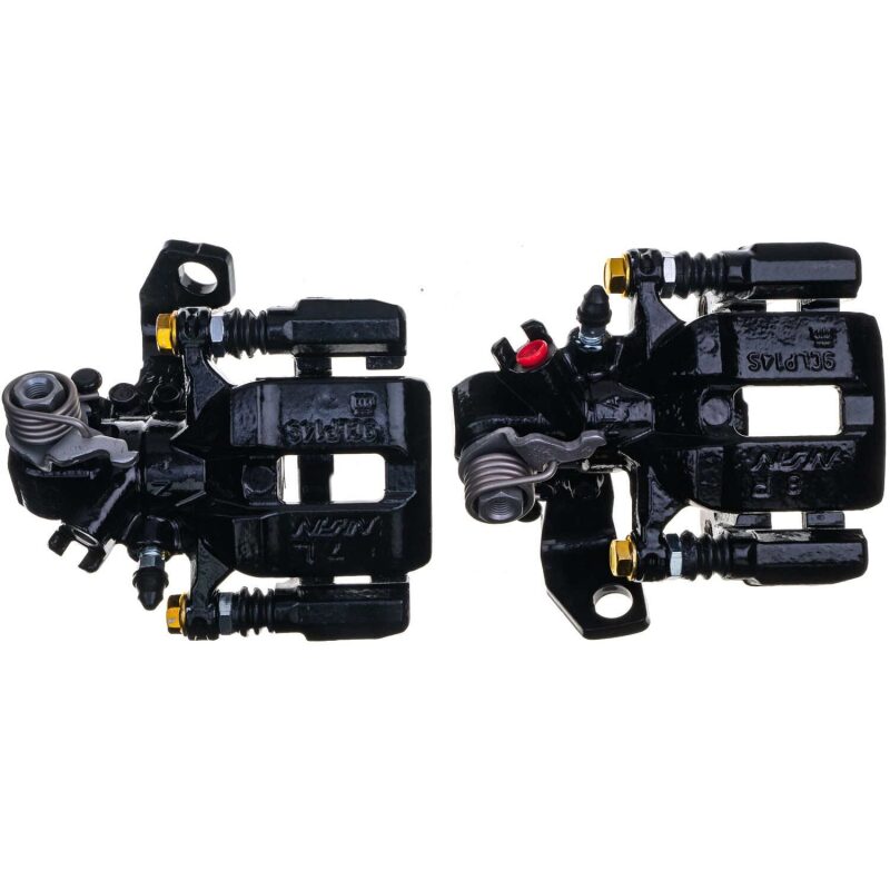 Power Stop 06-11 Acura CSX Rear Black Caliper - Pair w/Bracket-thumbmail-4