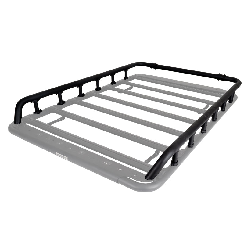 Go Rhino SRM500 Tri-Rail Kit (For 75in. Long Rack) - Tex. Blk (Rails ONLY - Req. Platform)-thumbmail-3