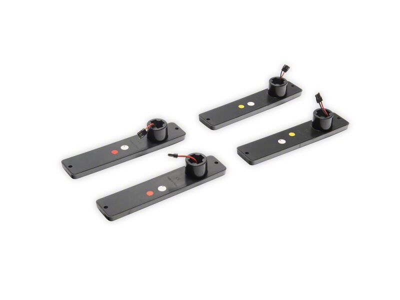 Raxiom 76-86 Jeep CJ7 Axial Series LED Side Marker Lamps- Smoked- Front and Rear-thumbmail-3