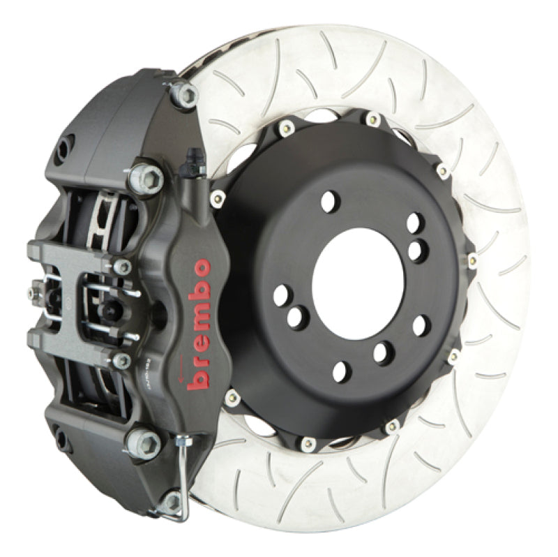 Brembo 05-09 Chevy Corvette C6 Z51 PISTA Front Race BBK 2pc 355x35x53a 2pc Rotor T3-thumbmail-1