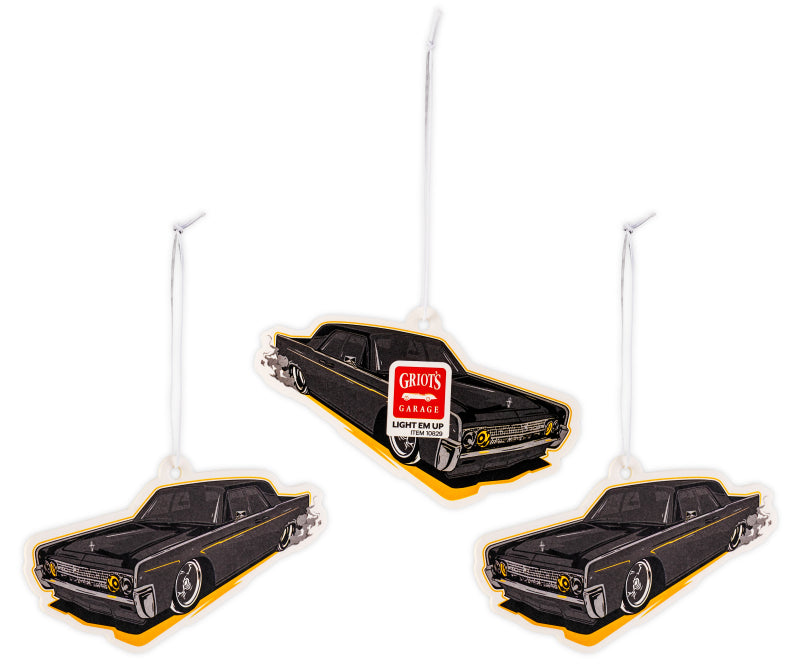 Griots Garage Stinky-Be-Gone Hanging Air Freshener - Light Em Up-thumbmail-1
