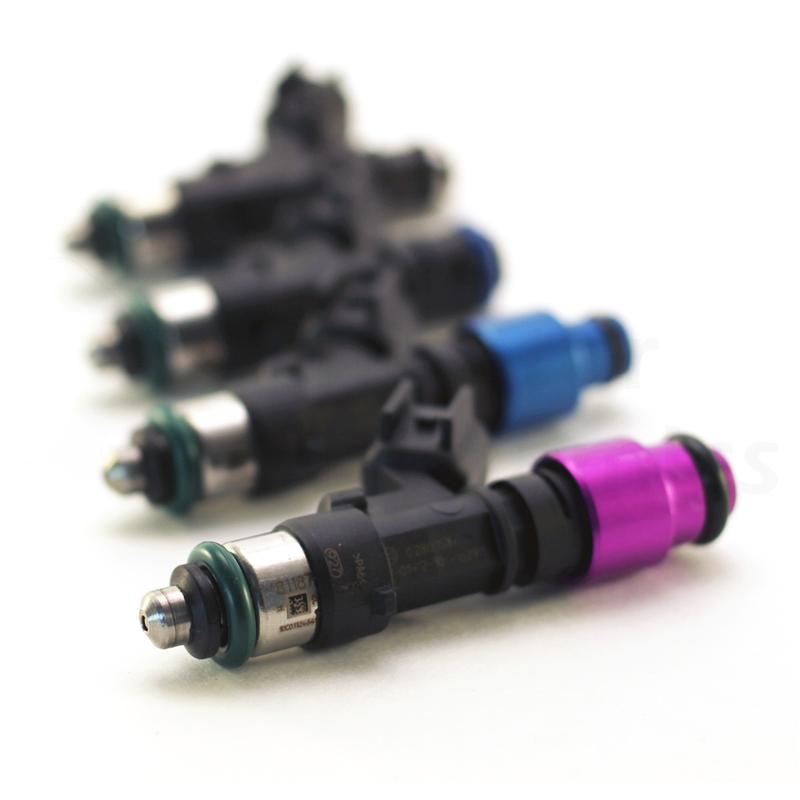 Injector Dynamics ID1050X Injectors - 60mm Length - 11mm Blue Top - 204 Lower Cushion (Set of 6)-thumbmail-2