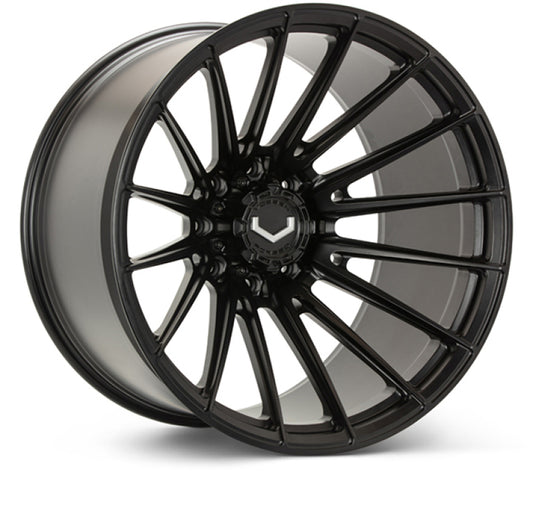 Vossen VFX-01 22x9.5 - 5x127 - ET30 - Deep - 71.5 - Satin Black Wheel