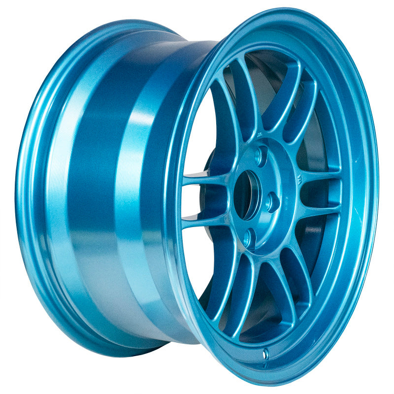 Enkei RPF1 17x9 5x114.3 35mm Offset 73mm Bore Emerald Blue Wheel  (MOQ 40)-thumbmail-2