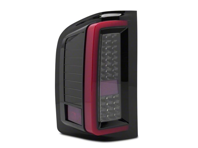 Raxiom 07-13 Chevrolet Silverado 1500 G2 LED Tail Lights- Black Housing- Smoked Lens-thumbmail-3