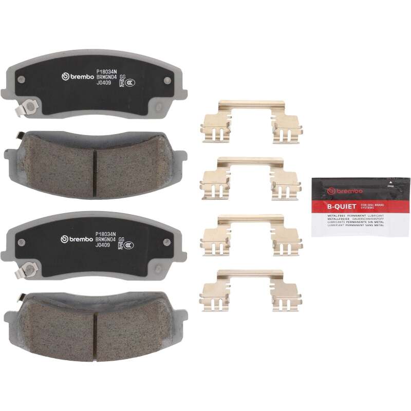 Brembo 05-08 Chrysler 300/ Dodge Charger/Challenger/Magnum Front NAO Brake Pad-thumbmail-12