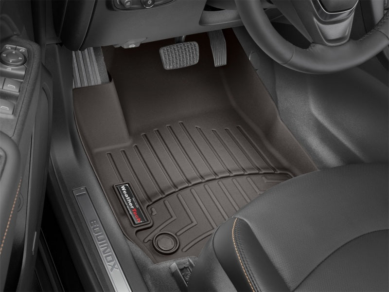 WeatherTech 2019+ Subaru Forester Front FloorLiners - Cocoa-thumbmail-2