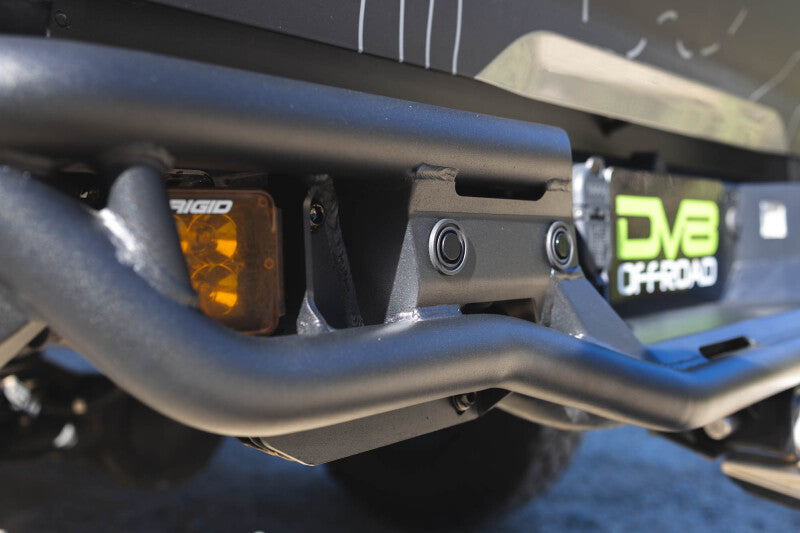 DV8 Offroad 23-26 Chevrolet Colorado/GMC Canyon Tube Rear Bumper - Micro Texture Black Powder Coat-thumbmail-7