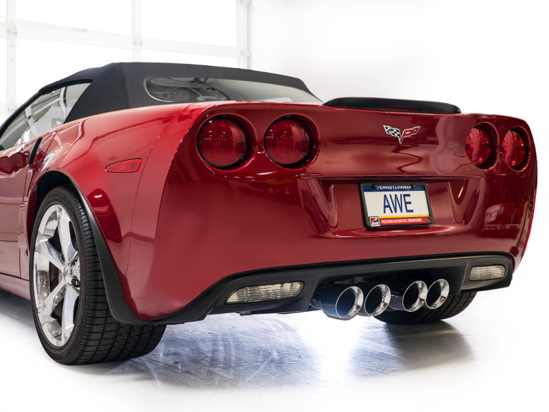 AWE Tuning 09-13 Chevrolet Corvette 6.2L Touring Edition Axle-back Exhaust w/ Chrome Silver Tips-thumbmail-6