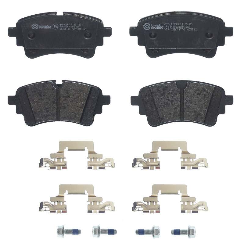 Brembo OE Audi 20-24 S5 Sportback/S6/21-24 SQ5 Sportback/2020 SQ7 Low-Met Brake Pad - Rear-thumbmail-1