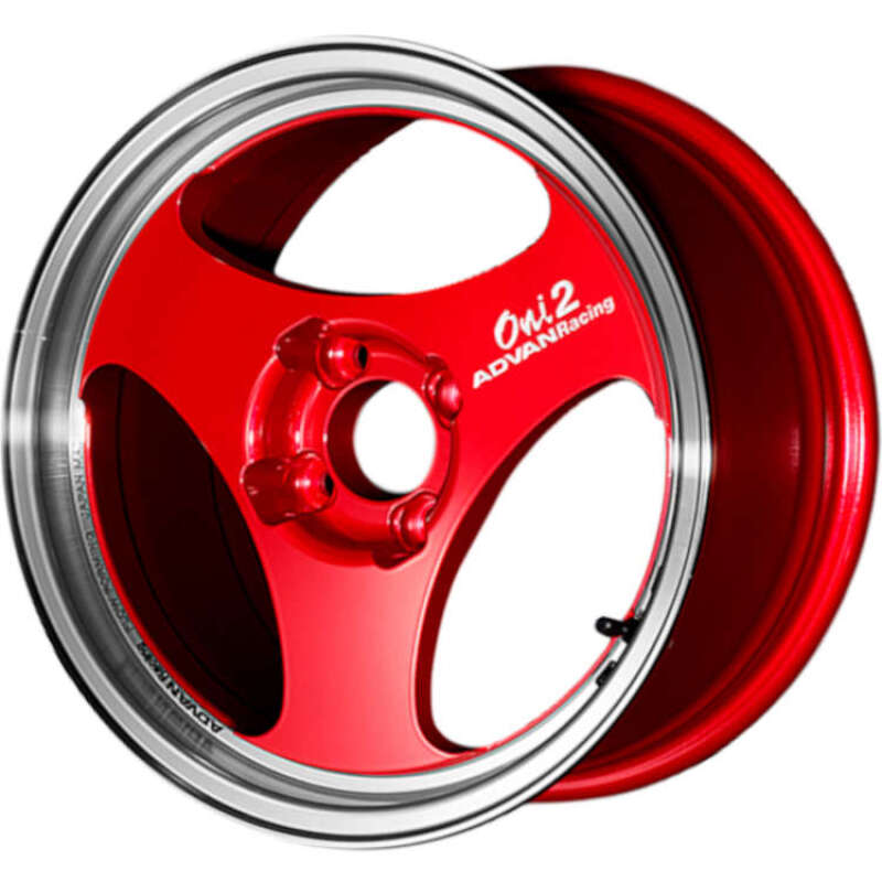 Advan ONI2 15X8 / ET30 / 4x100 - Machining & Racing Candy Red-thumbmail-1