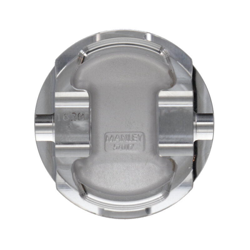 Manley Mitsubishi 4G63 Forged Dish Piston Set - 85.50mm Bore 10.50:1-thumbmail-3