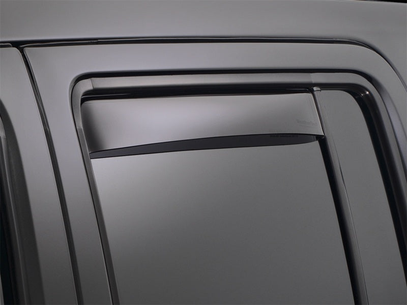 WeatherTech 10-13 Kia Soul Rear Side Window Deflectors - Dark Smoke-thumbmail-4