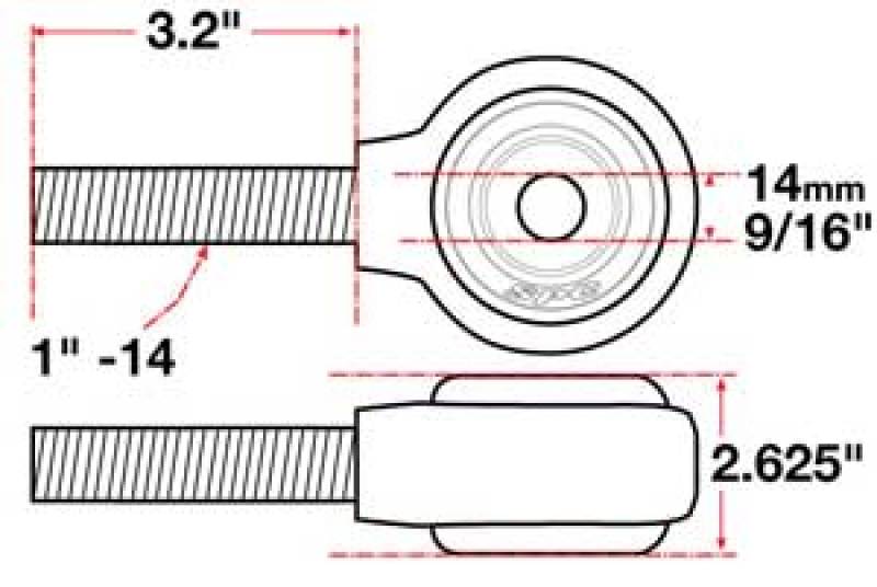 SPC Performance XAXIS Rod End Ball Joint-thumbmail-2