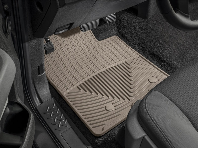 WT Rubber Mats - Rear - Tan-thumbmail-2