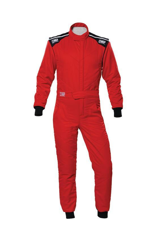 OMP FIRST-S OVERALL NAVY BLUE/CYAN SIZE 64 FIA 8856-2018 + SFI