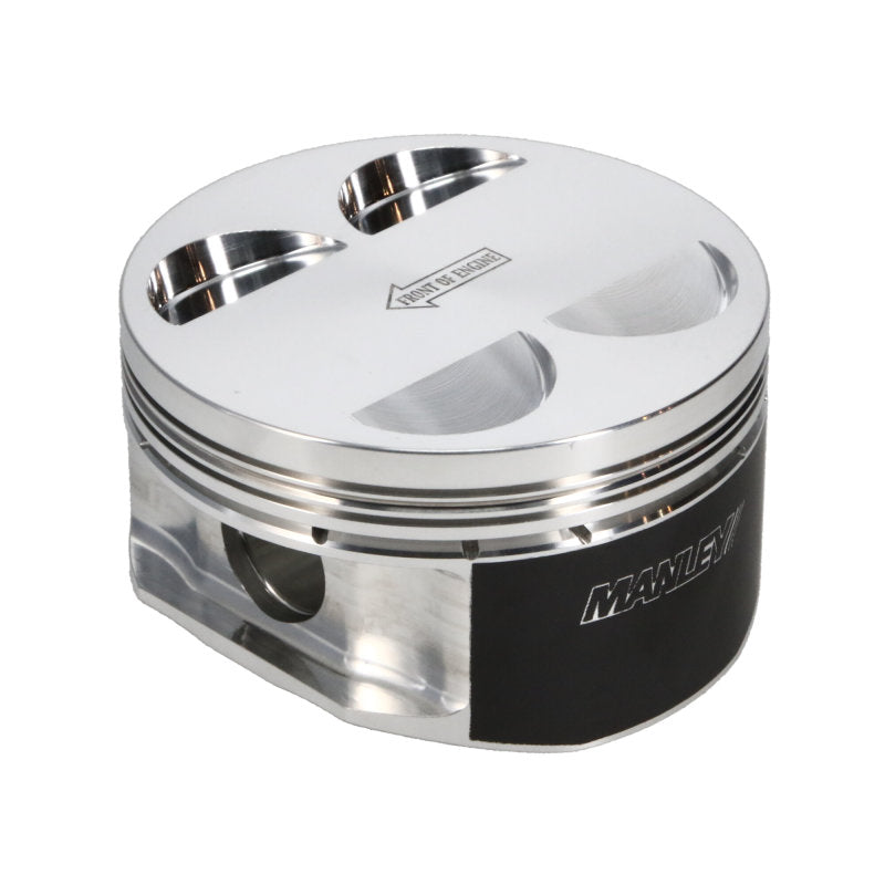 Manley 04+ Subaru WRX STi (EJ257) 75mm DE-STROKED 99.5mm STD Bore 9.8:1 Dish Piston Set with Rings-thumbmail-1