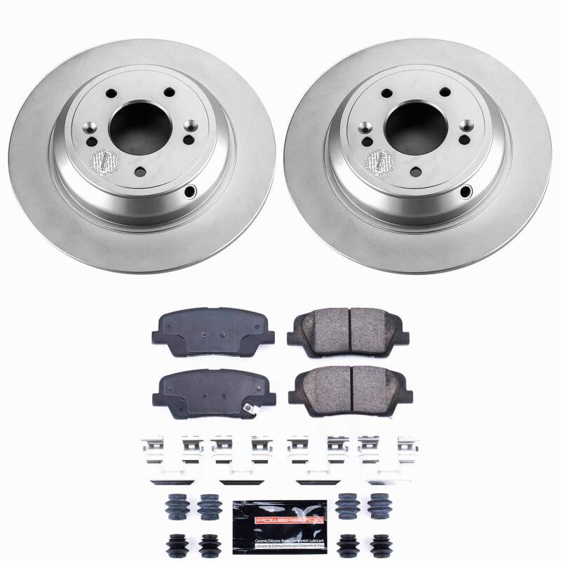 Power Stop 19-23 Genesis G70 Rear Z23 Coated Brake Kit-thumbmail-1