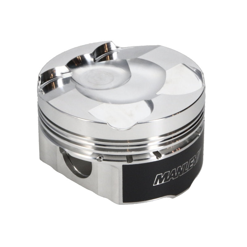 Manley 15+ Subaru FA20 WRX 86.25mm +.25mm Over Size Bore 10:1 Dish Piston Set with Rings-thumbmail-4