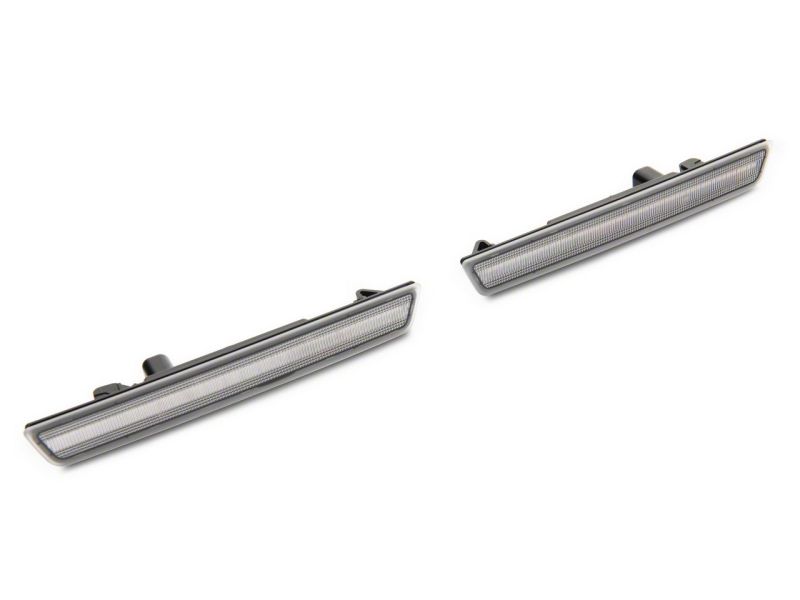 Raxiom 18-23 Dodge Challenger Widebody Axial Series LED Side Marker Lights Front and Rear- Clear-thumbmail-4