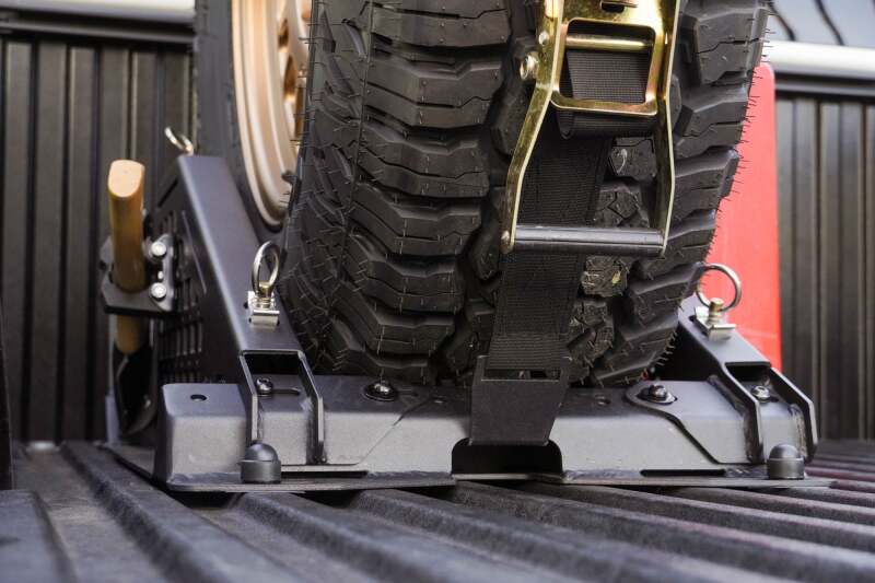 DV8 Offroad Truck Bed Universal Tire Carrier & Accessory Mount-thumbmail-8