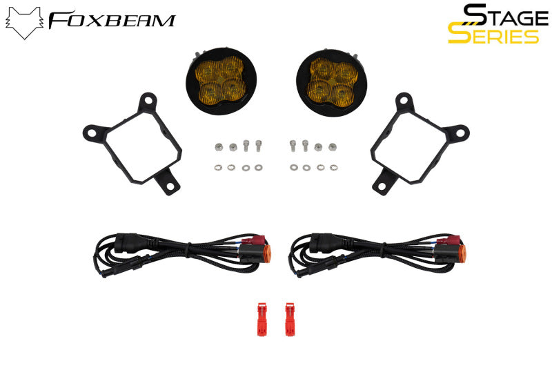 Diode Dynamics SS3 SAE Type Y Fog Light Kit - Yellow SAE Fog-thumbmail-4