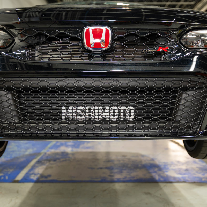 Mishimoto 2023+ Honda Civic Type-R Intercooler Kit w/Pipes - Silver Intercooler/Red Pipes-thumbmail-5