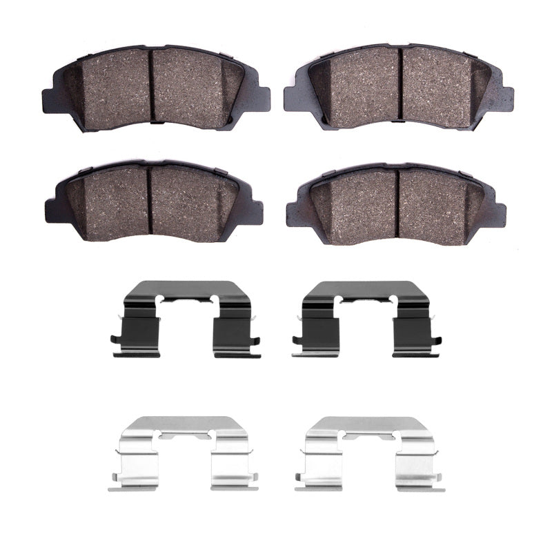 R1 15-23 Hyundai Grand I10 Front Ceramic Brake Pads & Hardware Kit-thumbmail-1