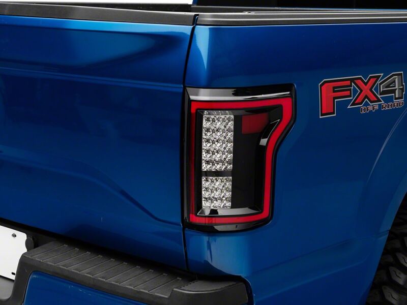 Raxiom 15-17 Ford F-150 LED Tail Lights- Black Housing- Clear Lens-thumbmail-1