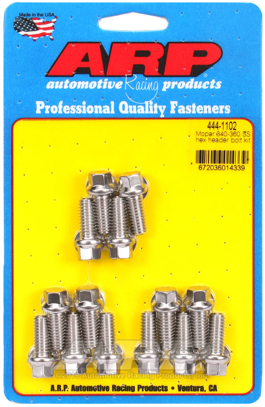 ARP Mopar 340-360 SS Hex Header Bolt Kit-thumbmail-1