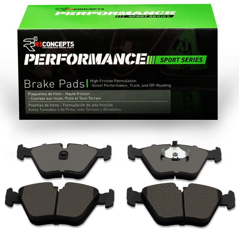 R1 87-05 BMW 750Il Front Performance Sport Brake Pads-thumbmail-1