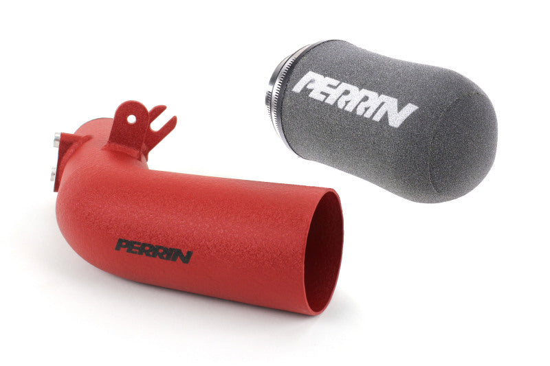 Perrin 08-14 WRX / 08-17 STI Red Cold Air Intake (Will Not Fit 2018 STI)-thumbmail-3