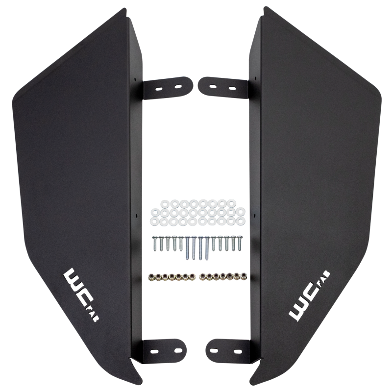 Wehrli 2019+ Honda Talon 1000X/R Front Lower Door Kit - Semi-Gloss Black-thumbmail-3