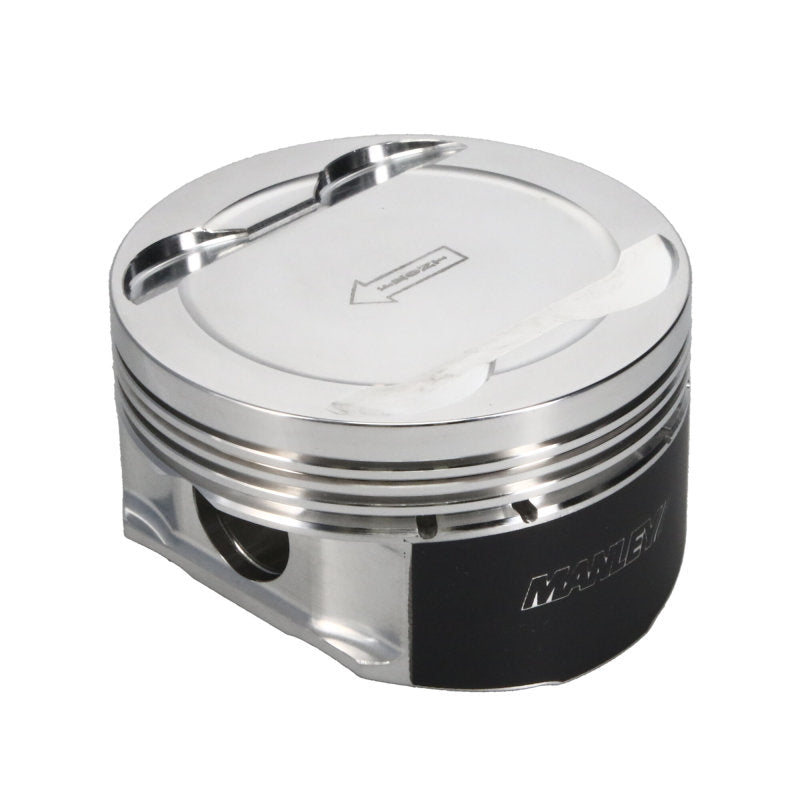 Manley Ford 3.7L Cyclone 3.780in Bore +2.0cc Coated Dome Platinum Series Pistons-thumbmail-6